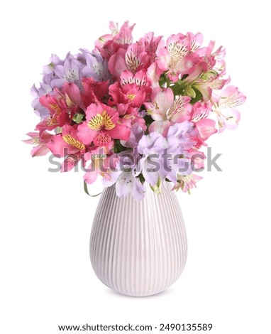 Similar – Image, Stock Photo Vase with bouquet of flowers