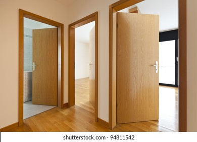 Wooden Door Apartment Stock Photos Images Photography