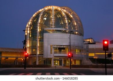 The Beautiful Architecture Of The City Hall In San Jose, California