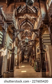 Beautiful Architecture Of Old Market In Dubae, UAE