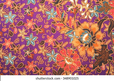 The Beautiful Of Art Malaysian And Indonesian Batik Pattern