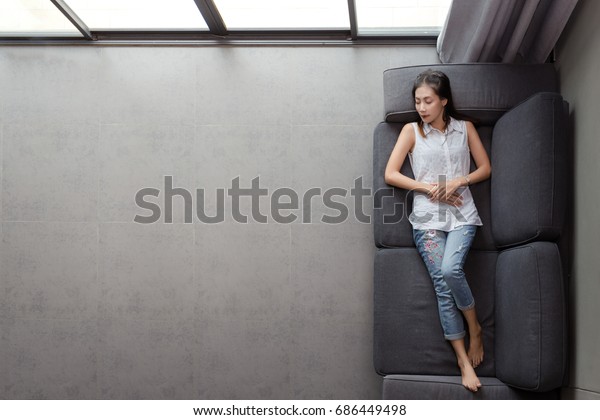 Asian young otngagged cum