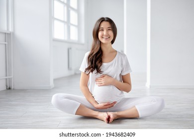 Beautiful Asian Female Expecting Baby, Mom-to-be
