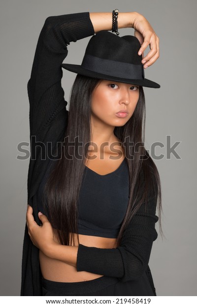 asian lady hat