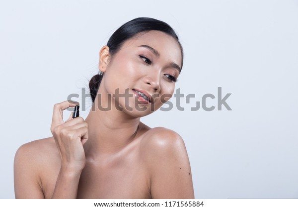 Beautiful Asian Long Straight Black Hair Stock Photo Edit Now