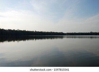 Beautiful Atmosphere Of Madre De Dios River