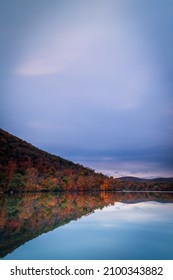 Beautiful Autumn View In Bear Mountain State Park