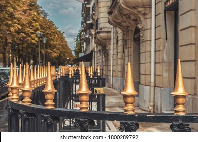 Beautiful Avenue Montaigne, Paris, France