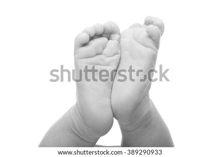 Similar – little feet Feet