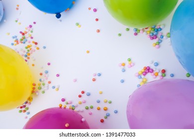 Beautiful Background Ballons Happy Birthday Stock Photo Edit Now