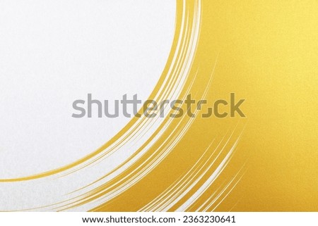 Beautiful background of white and gold
