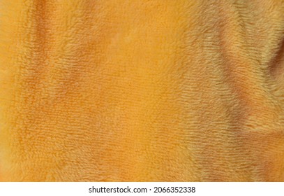 Beautiful Background Yellow Fur Texture