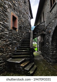 Beautiful Backyard In Lodano, Valle Maggia, Switzerland