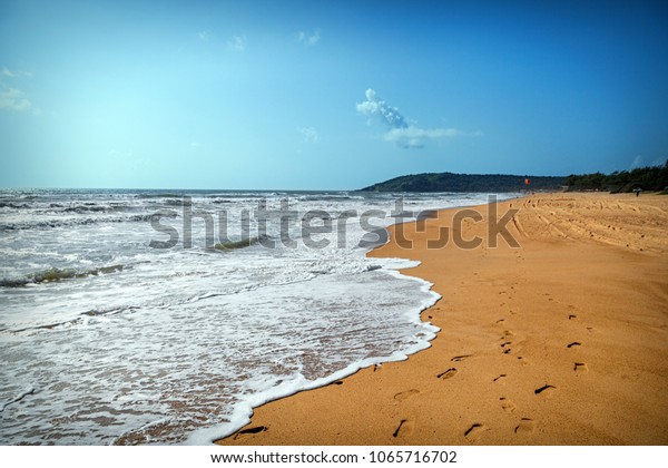 Beautiful Baga Beach Goa Famous Tourist Stock Photo Edit