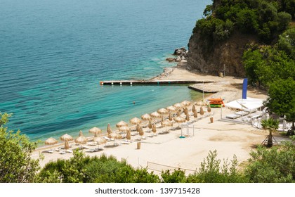 Beautiful Bahia Beach On Sithonia, Greece