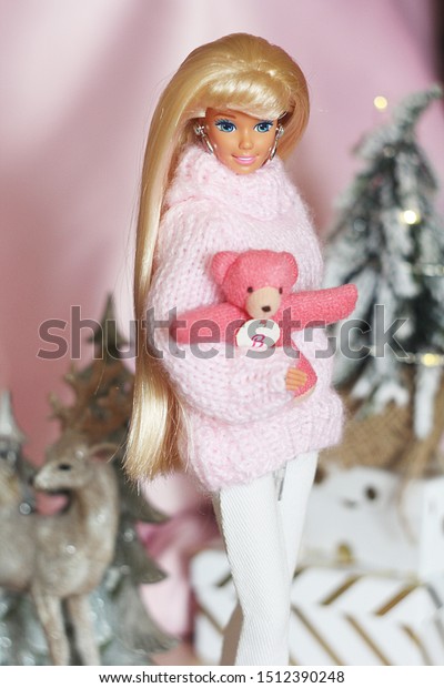 beautiful barbie doll cartoon