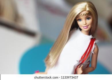 barbie white hair