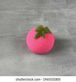 Beautiful Bath Bomb And Plant