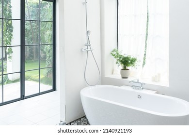 Beautiful Bathroom With No One