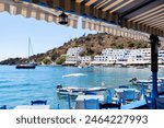 The Beautiful bay of Loutro, Crete, Greece.