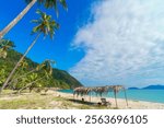 Beautiful beach in Bang Bao, Koh Chang island, Thailand