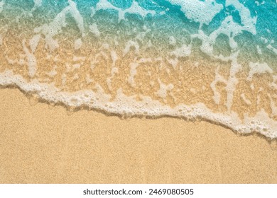 beautiful beach, close up, topview  - Powered by Shutterstock