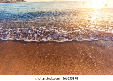 Beautiful Beach Coast In The Red Sea, Egypt. 