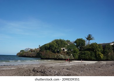 The Beautiful Beach Of The Coastal Town Malindi, Kenya