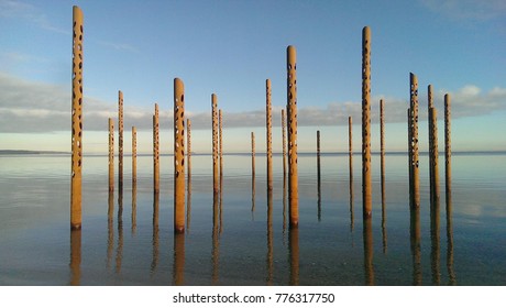 The Beautiful Beach Of Fredericia, Denmark