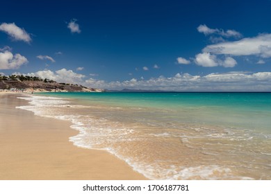 Beautiful Beach In Fuerteventura Spain