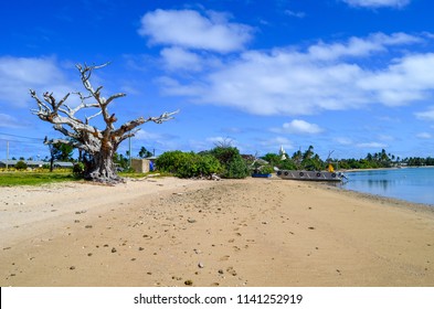 Beautiful Beach In Lifuka Island, Ha'apai Group, Tonga