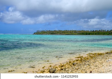 Beautiful Beach In Lifuka Island, Ha'apai Group, Tonga