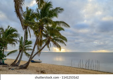 Beautiful Beach In Lifuka Island, Ha'apai Group, Tonga