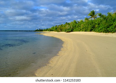 Beautiful Beach In Lifuka Island, Ha'apai Group, Tonga