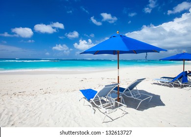 Beautiful Beach On Anguilla Island, Caribbean