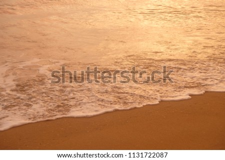 Beautiful Beach Sunset Wallpaper Beach On Stock Photo Edit Now