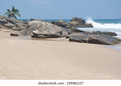 A beautiful beach in Tangalle, Sri Lanka