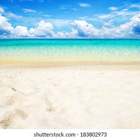 Beautiful Beach Tropical Sea Stock Photo 117948349 | Shutterstock