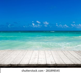 Beautiful Beach And Tropical Sea