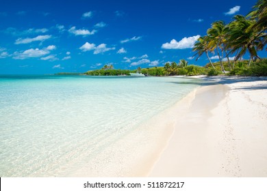 beautiful beach and tropical sea - Shutterstock ID 511872217