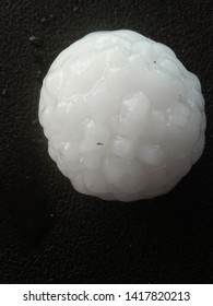 Beautiful Big Hail Stone Or Ice Ball 