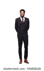 Beautiful Black Man Fashion Full Body 