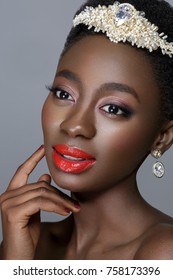 Beautiful Black Skin Bride