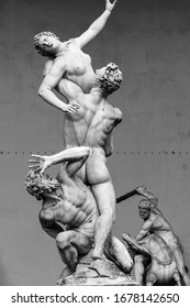 Beautiful Black And White Florence, Italy Statue Art