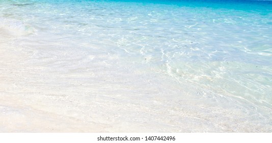 Beautiful blue sea Tropical sea details, blue water in daylight sea surface