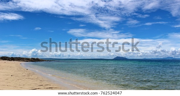 Beautiful Blue Skies Crystal Clear Waters Stock Photo Edit Now