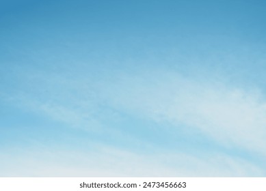 Beautiful blue sky background material - Powered by Shutterstock