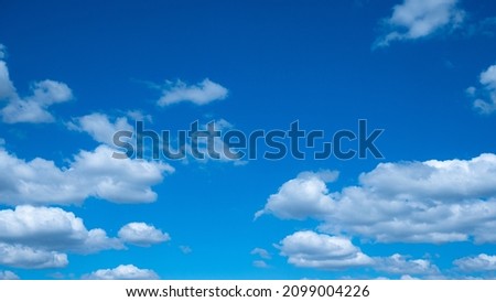 Beautiful blue sky and clouds with daylight natural background. The vast blue sky and clouds sky. 