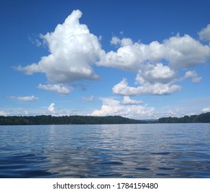 Beautiful Blue Sky Over Tims Ford Lake