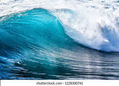 Beautiful Blue Turquoise Ocean Wave Breaking Stock Photo (Edit Now ...